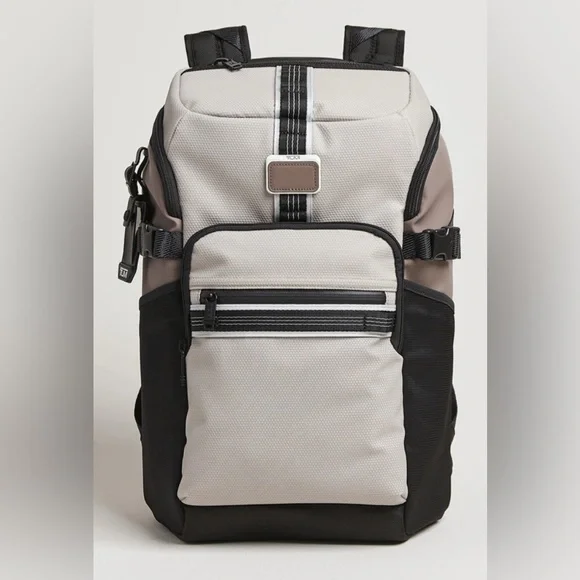 Tumi Alpha Bravo Reserve unisex Backpack Chalk - Picture 3 of 9